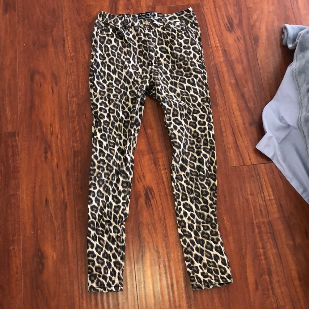 Boutique cheetah pants